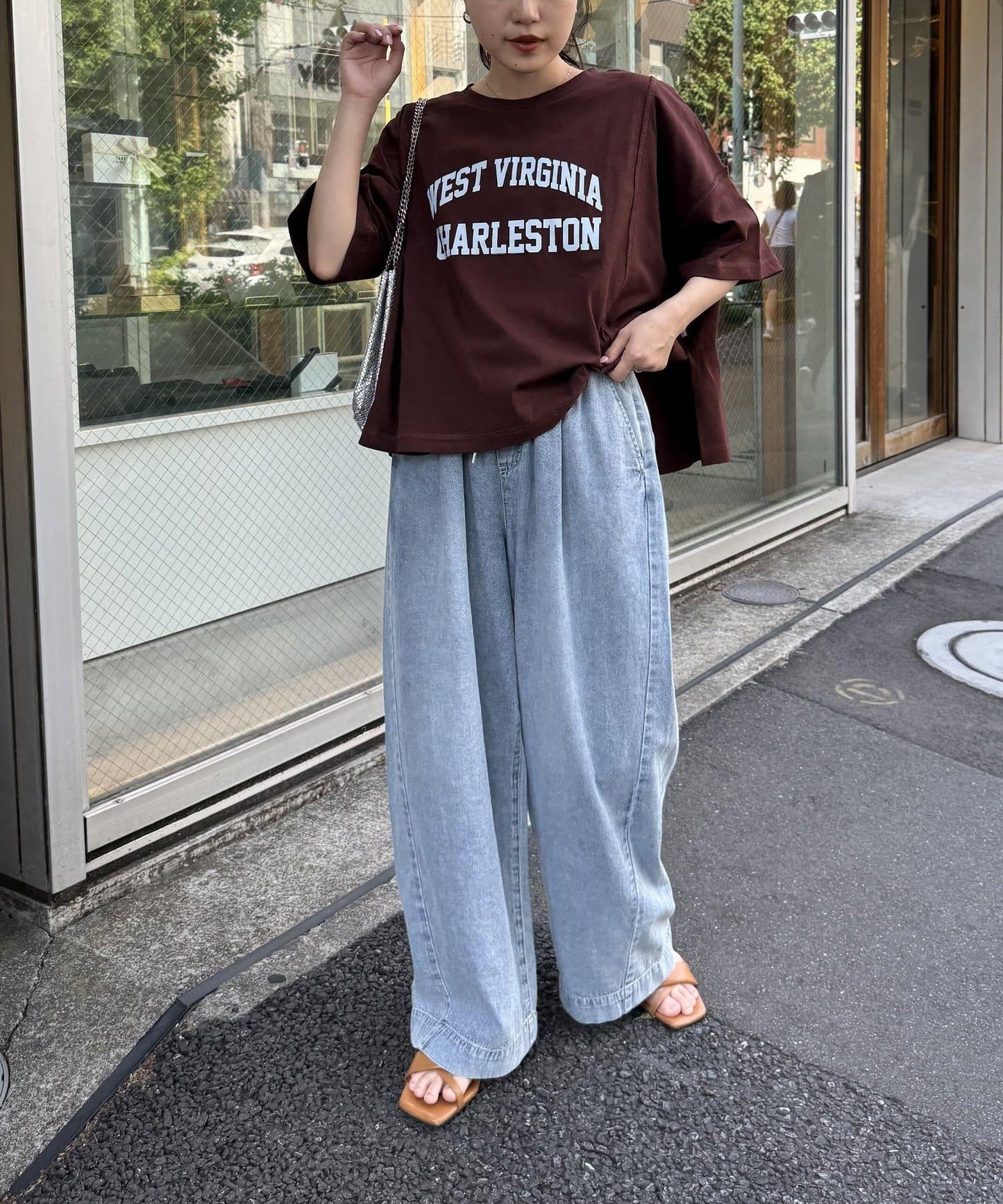 美國棉切換印花T恤