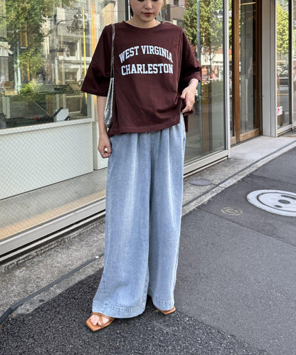 美國棉切換印花T恤