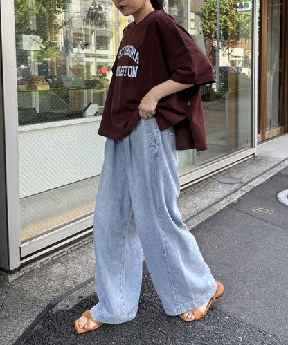 美國棉切換印花T恤