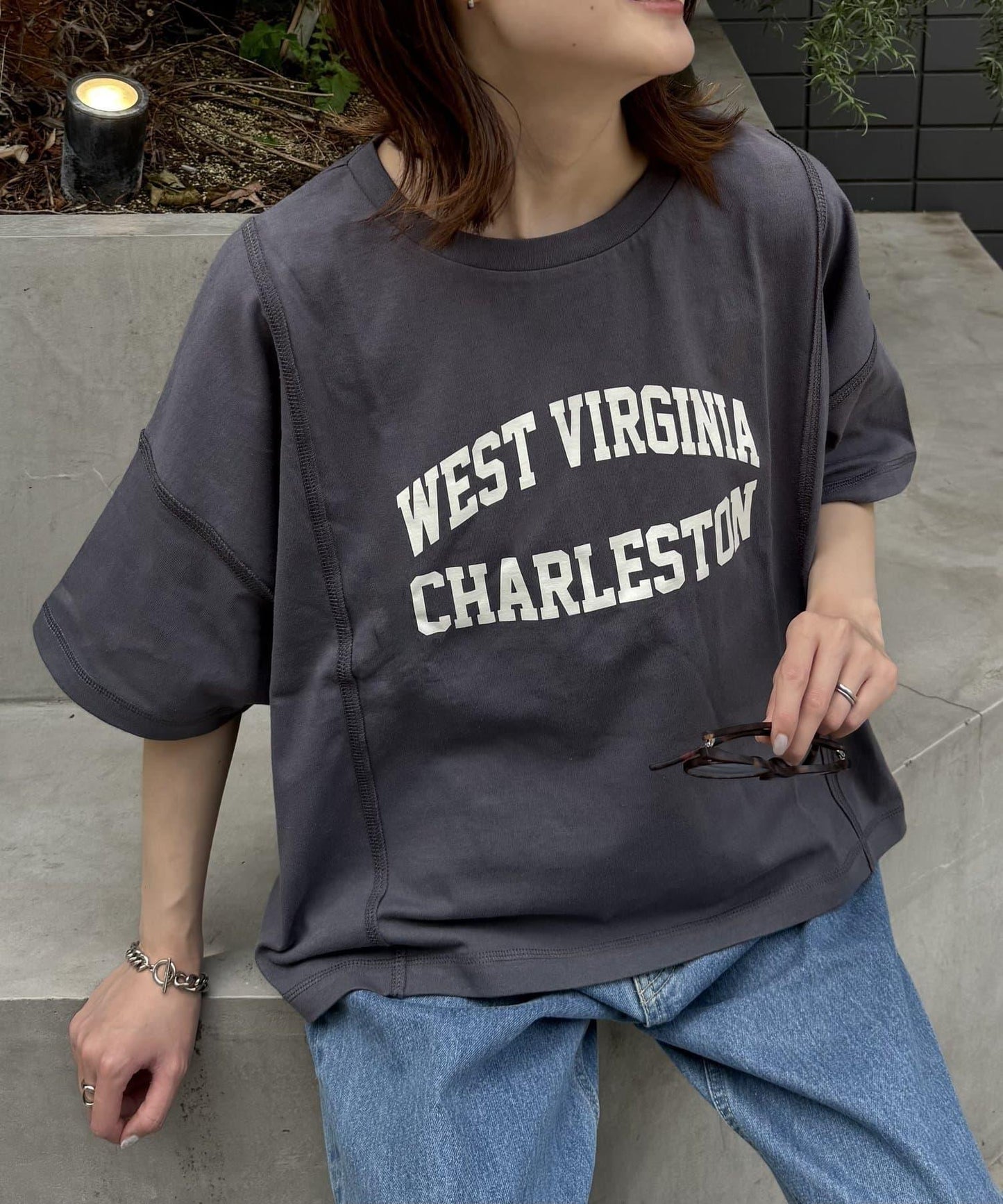 美國棉切換印花T恤