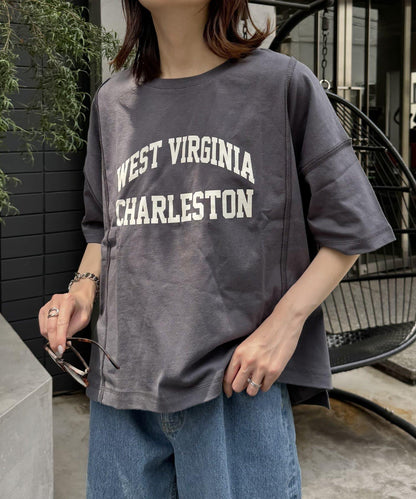 美國棉切換印花T恤