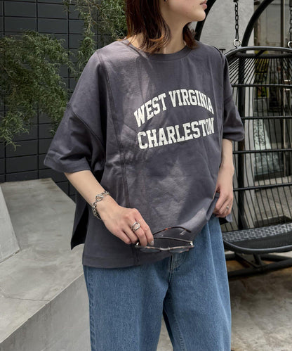 美國棉切換印花T恤