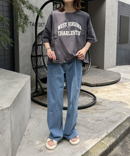 美國棉切換印花T恤