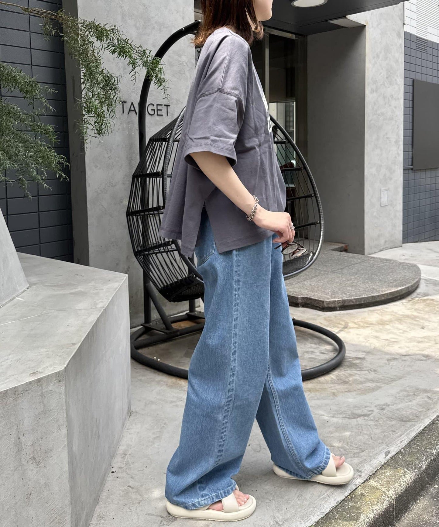 美國棉切換印花T恤