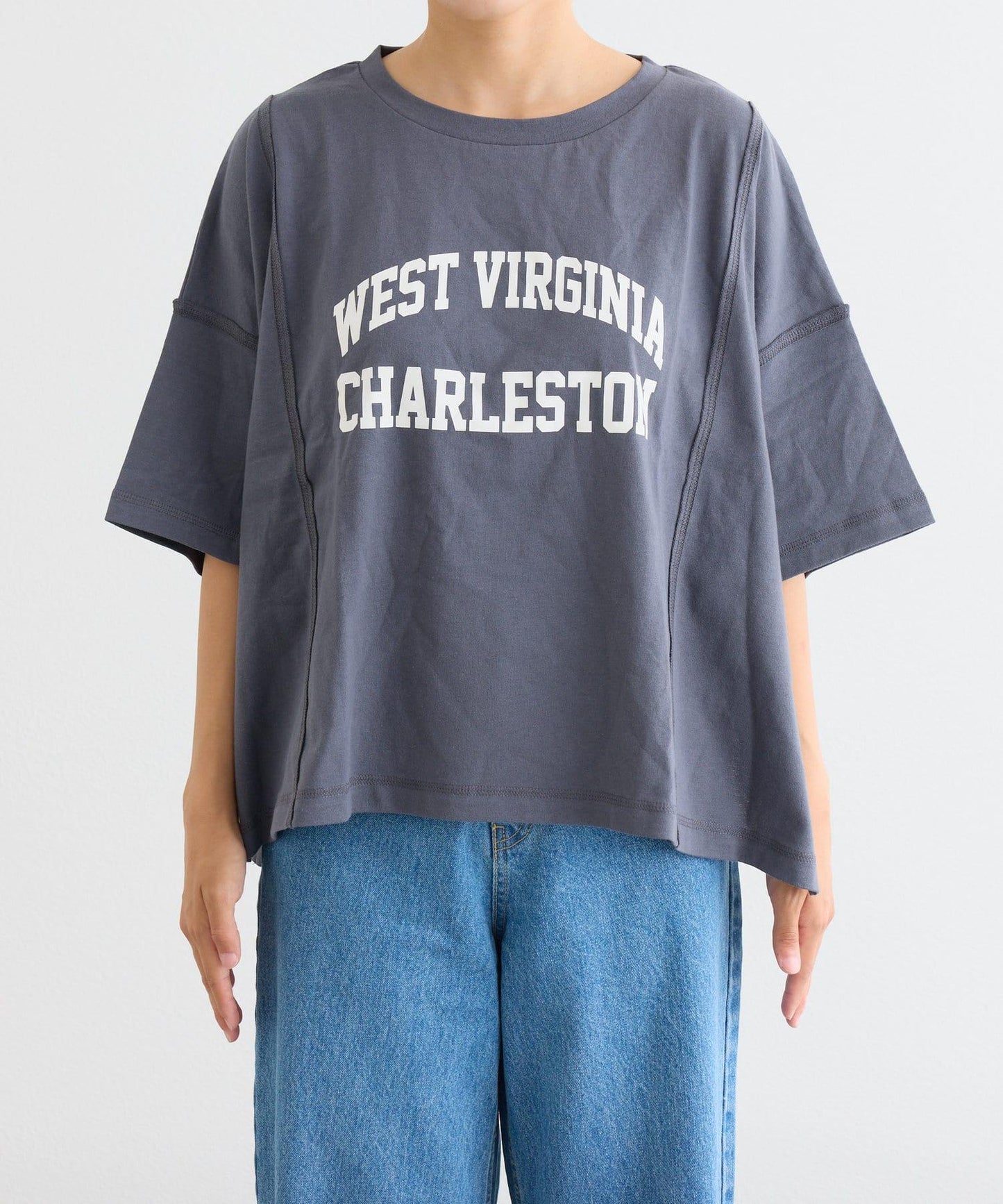 美國棉切換印花T恤