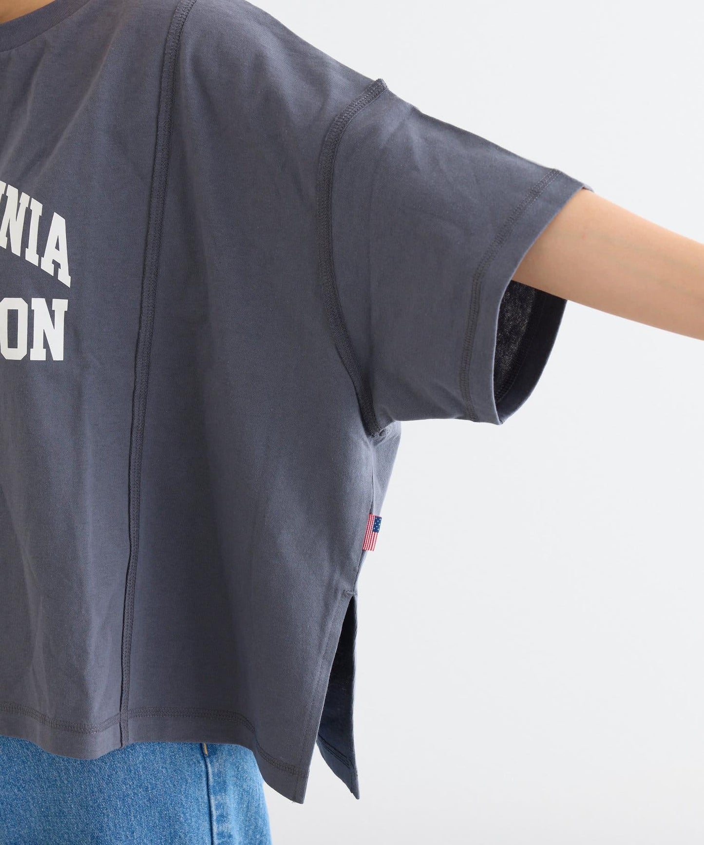 美國棉切換印花T恤