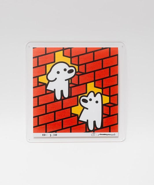 丙烯畫 歡呼 30×30