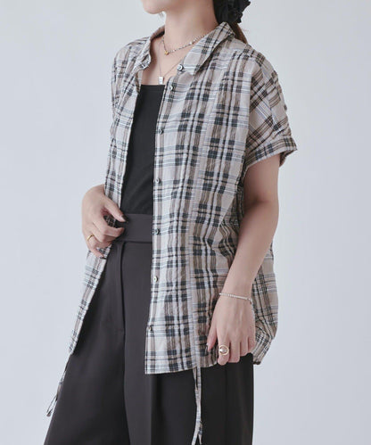 格紋襯衫