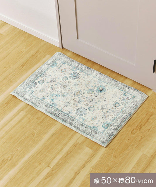 《WEB先行販売》アンティークふわふわクッションマット：50×80cm