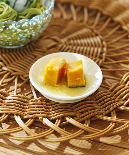 美濃焼小皿：9cm／涼を楽しむ夏御膳