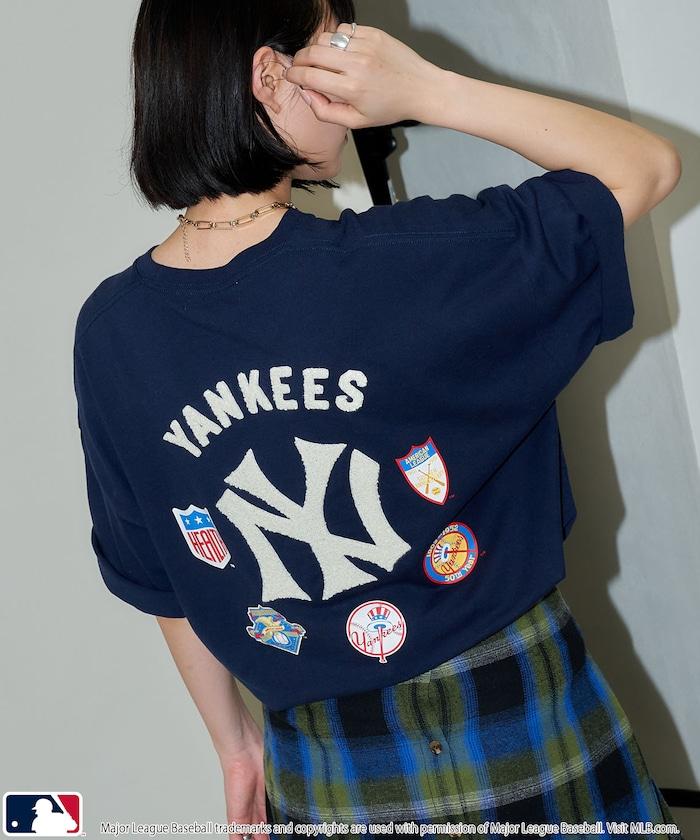 聯名 MLB背部圖案印花T恤