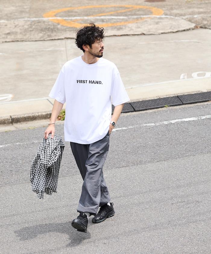寬鬆直筒尼龍運動褲 / 錐形剪裁 輕便尼龍褲