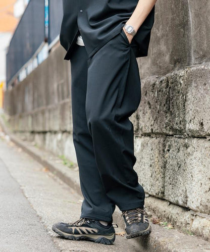 速乾麵料 舒適版型 休閒褲 亞麻風 居家護理