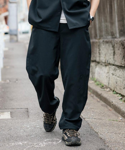 速乾麵料 舒適版型 休閒褲 亞麻風 居家護理