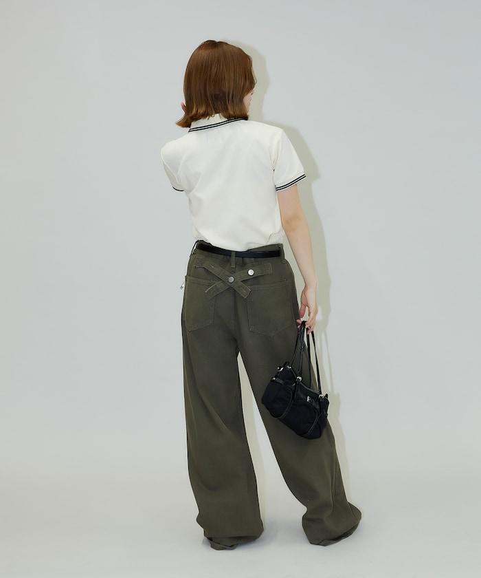 一點刺繡 鹿紋Polo衫 限定推出