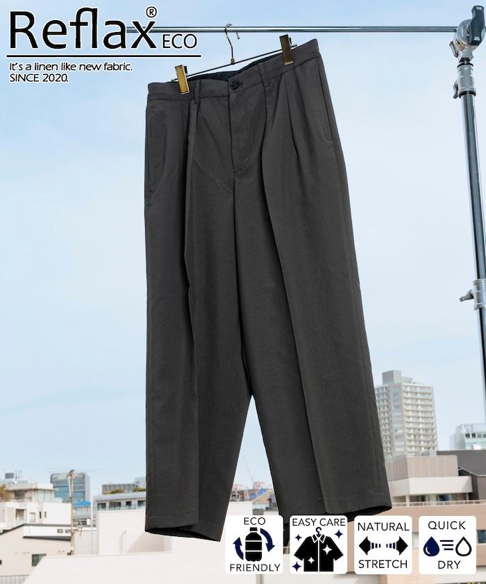 Reflax 功能性材料 寬鬆剪裁 輕鬆 休閒褲