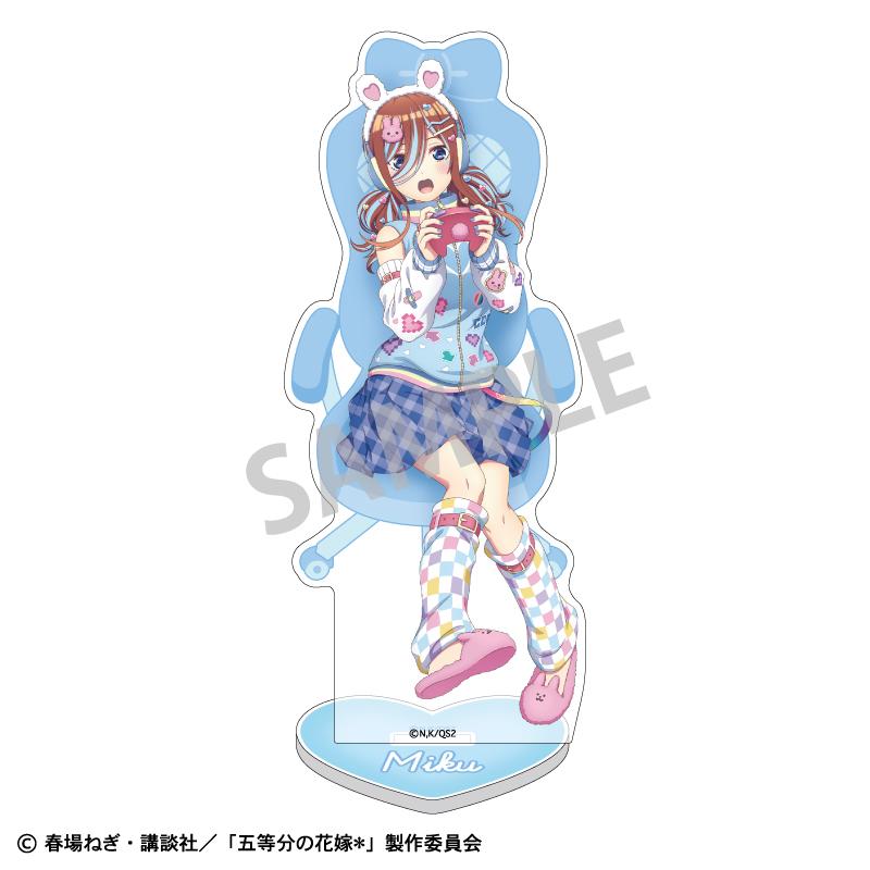 《五等分的新娘》* 亞克力立牌 中野三玖／配信者扮演