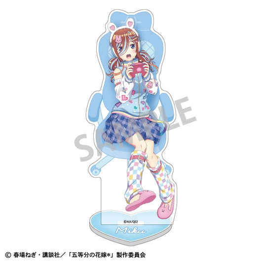 《五等分的新娘》* 亞克力立牌 中野三玖／配信者扮演