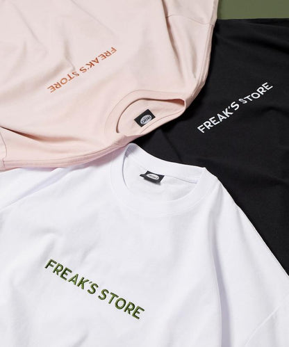 舒適版型 刺繡logo 圓領 T恤