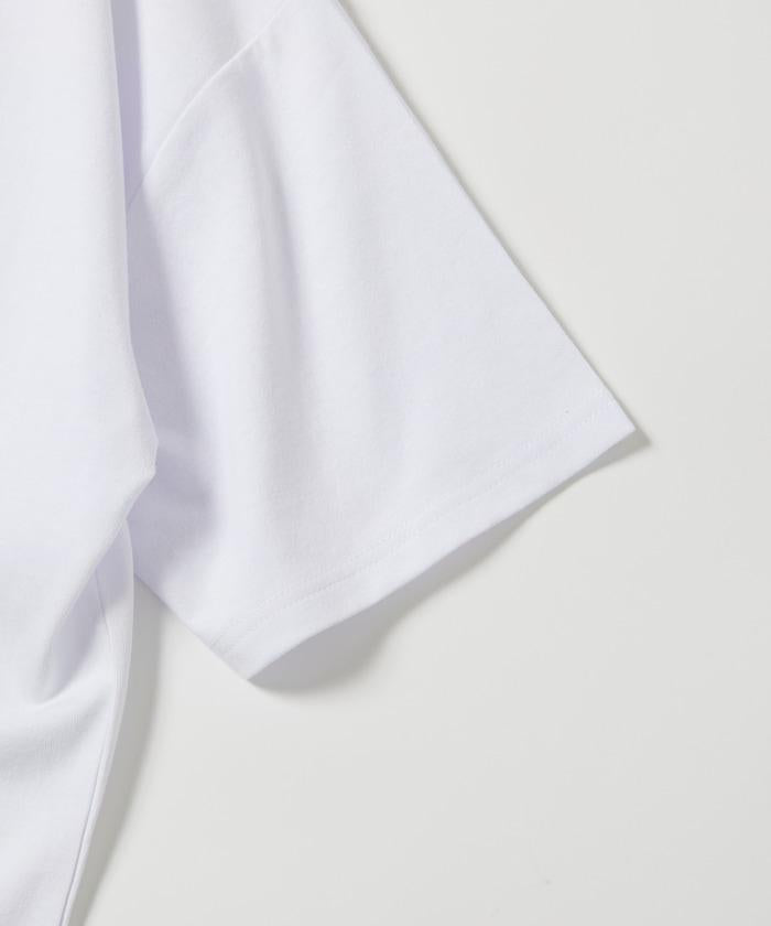 舒適版型 刺繡logo 圓領 T恤