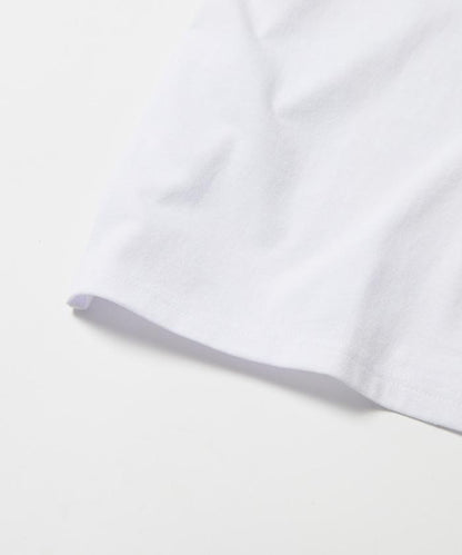 舒適版型 刺繡logo 圓領 T恤