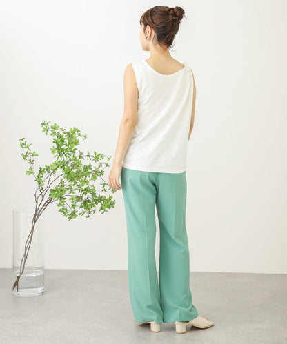 『UR TECH』扭結單肩不對稱上衣