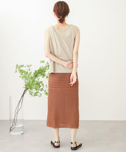 『UR TECH』扭結單肩不對稱上衣