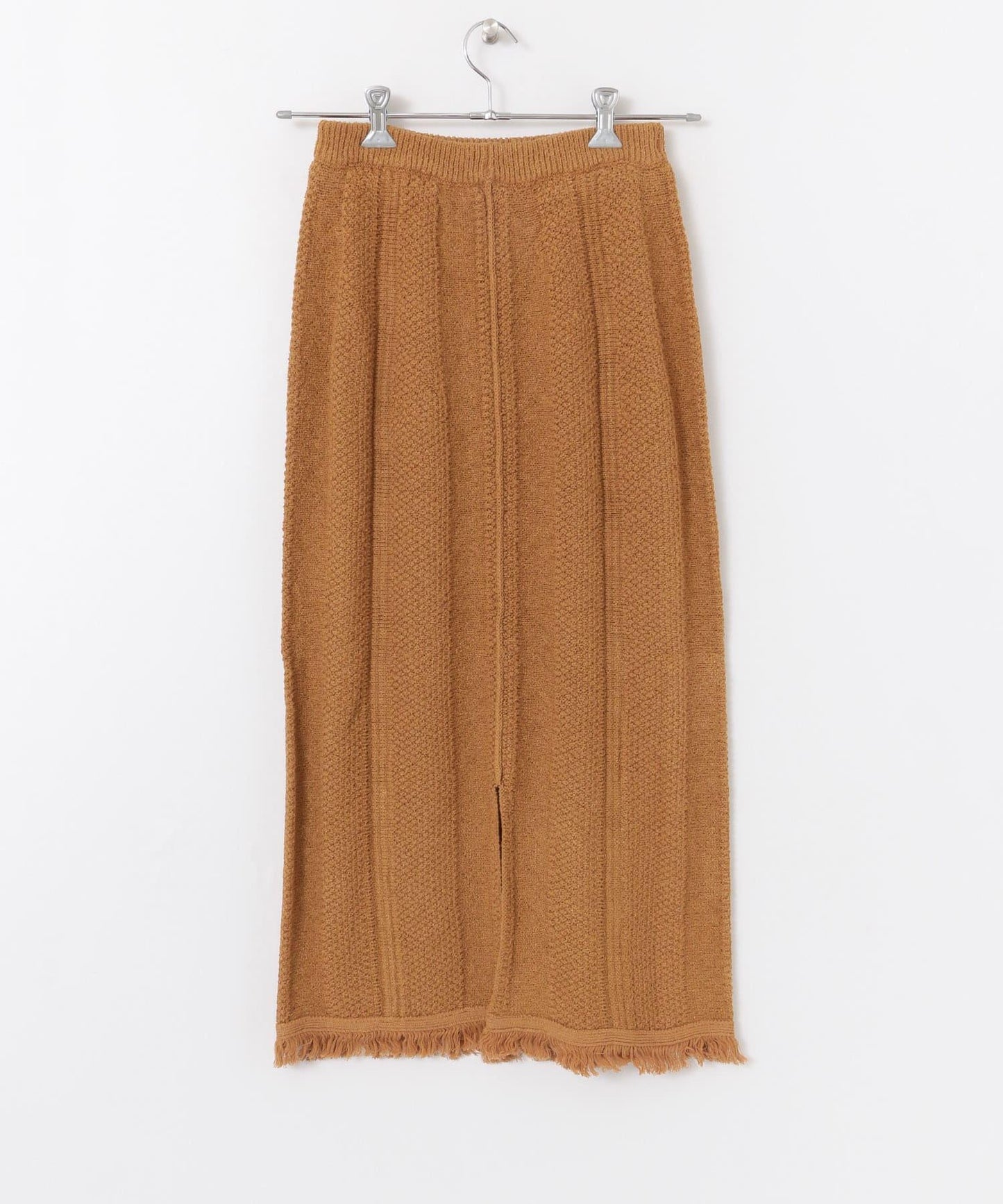 修身流蘇針織半身裙