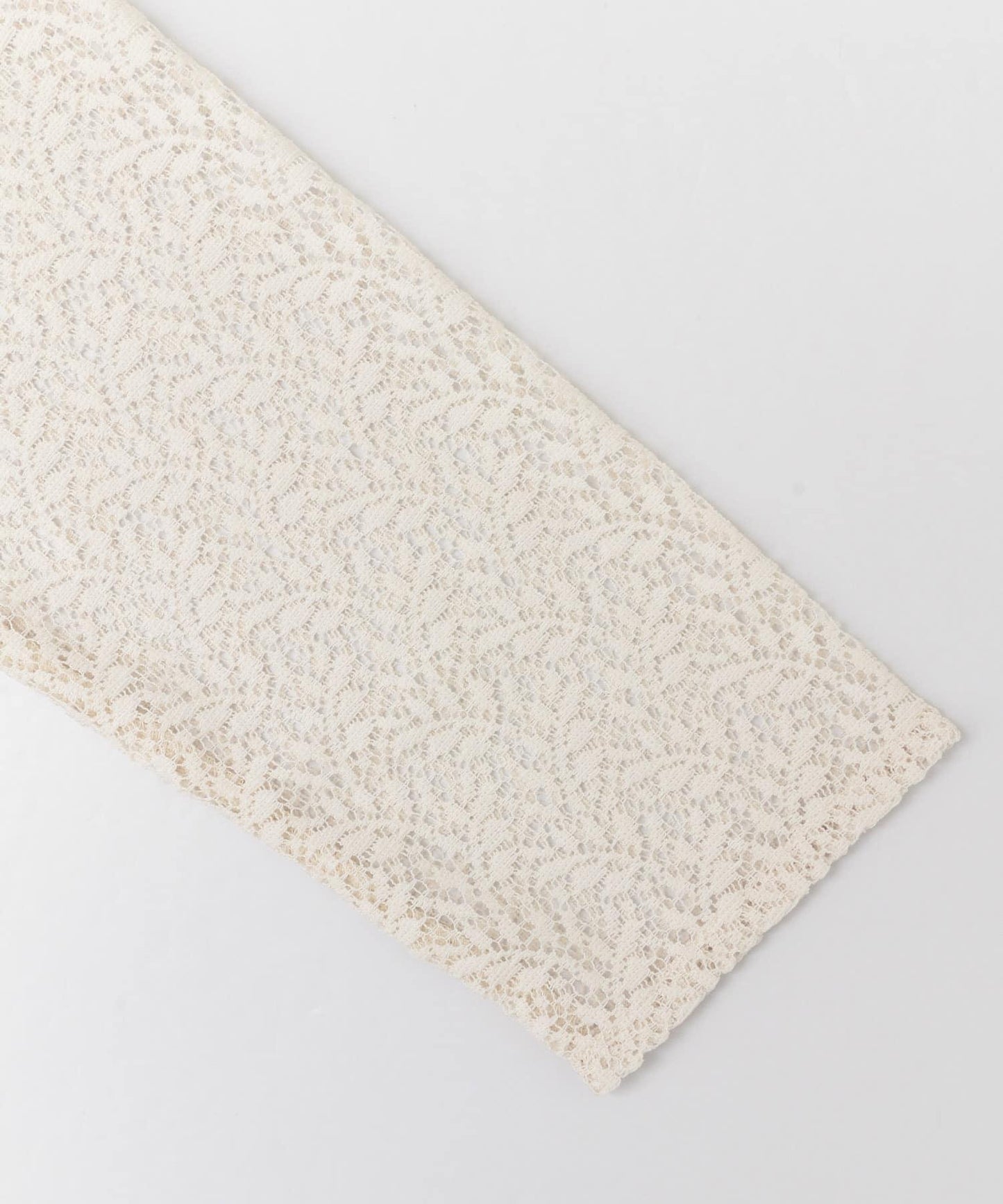 交叉領蕾絲襯衫