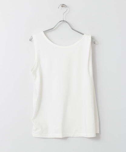 『UR TECH』扭結單肩不對稱上衣