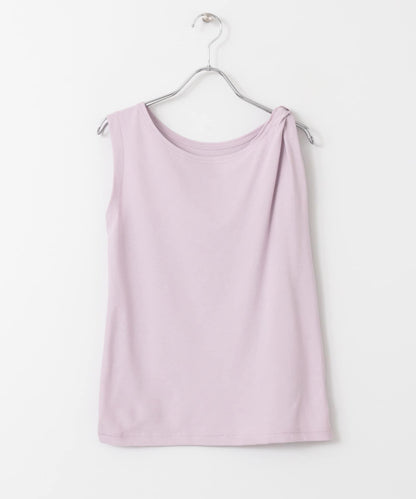 『UR TECH』扭結單肩不對稱上衣