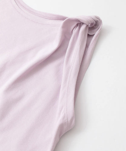 『UR TECH』扭結單肩不對稱上衣