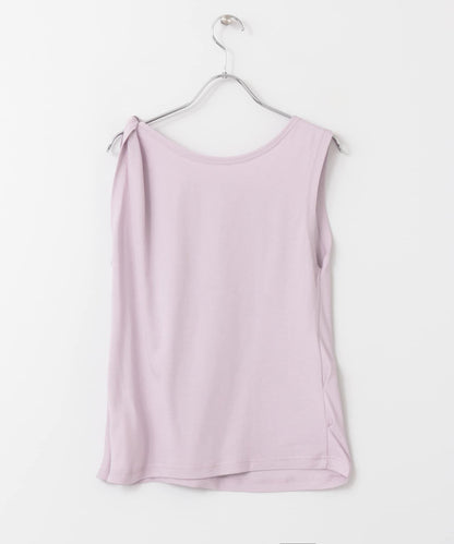 『UR TECH』扭結單肩不對稱上衣