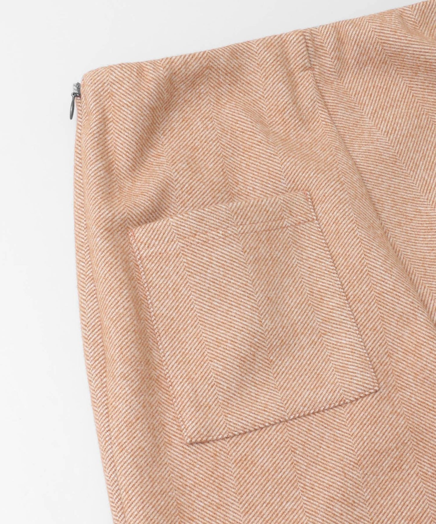 彈力人字紋喇叭褲