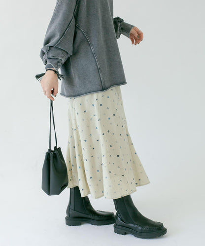 波點花卉美人魚裙