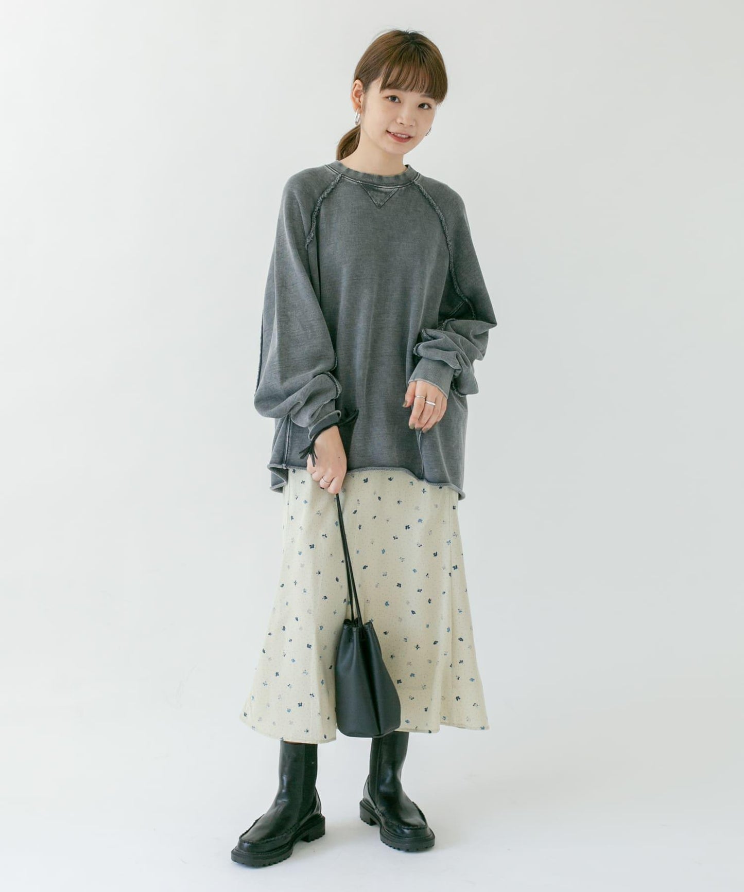 波點花卉美人魚裙