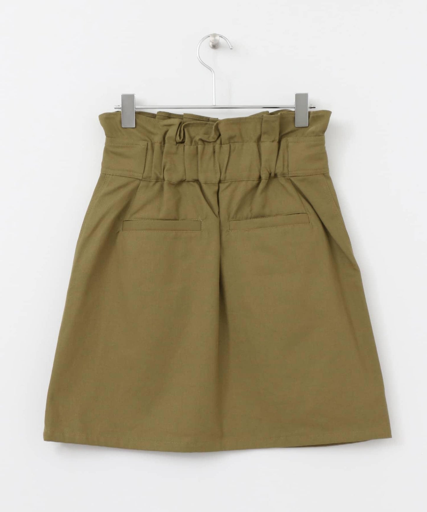 高腰荷葉邊迷你裙