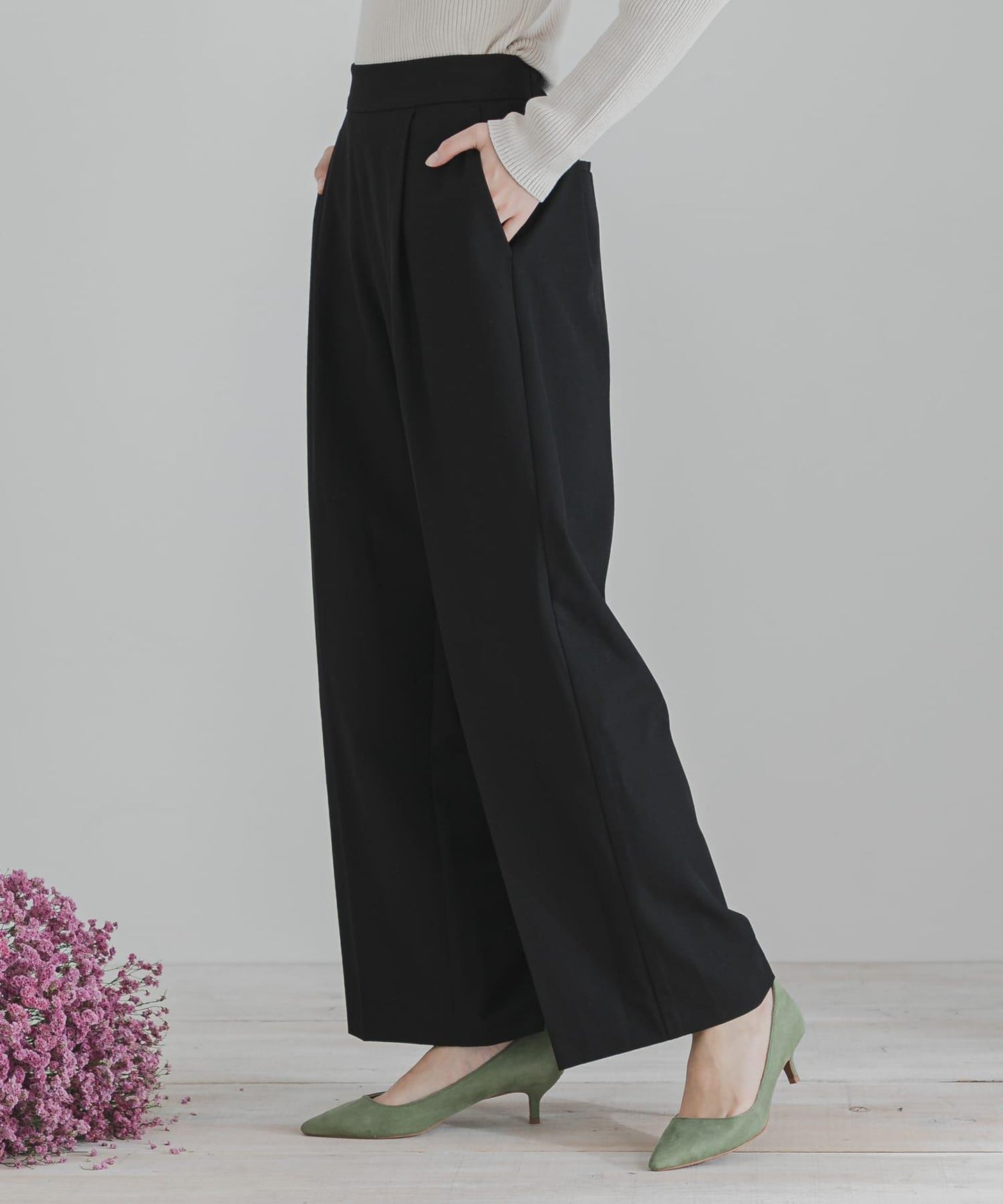 CARREMAN寬鬆長褲