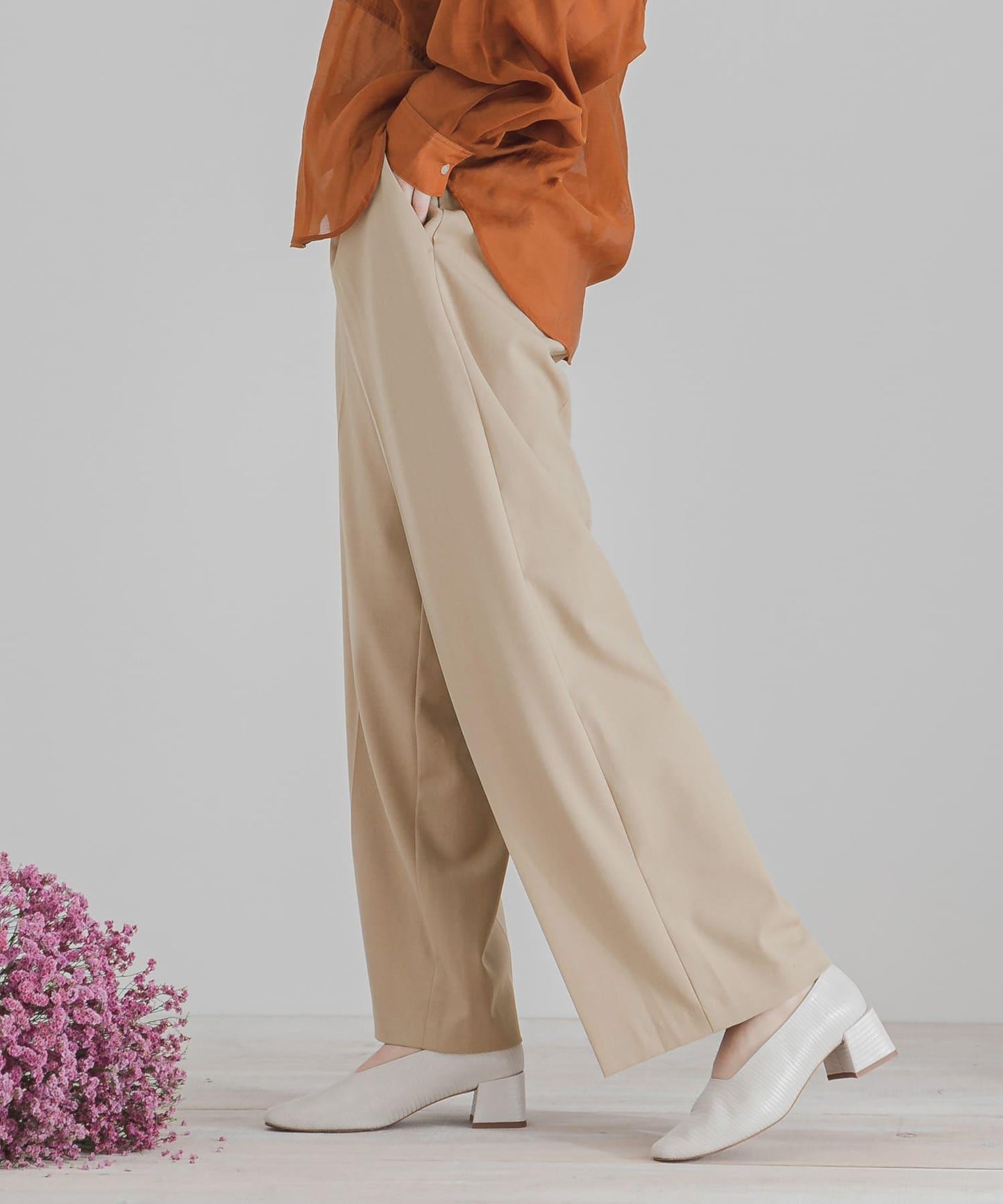 CARREMAN寬鬆長褲