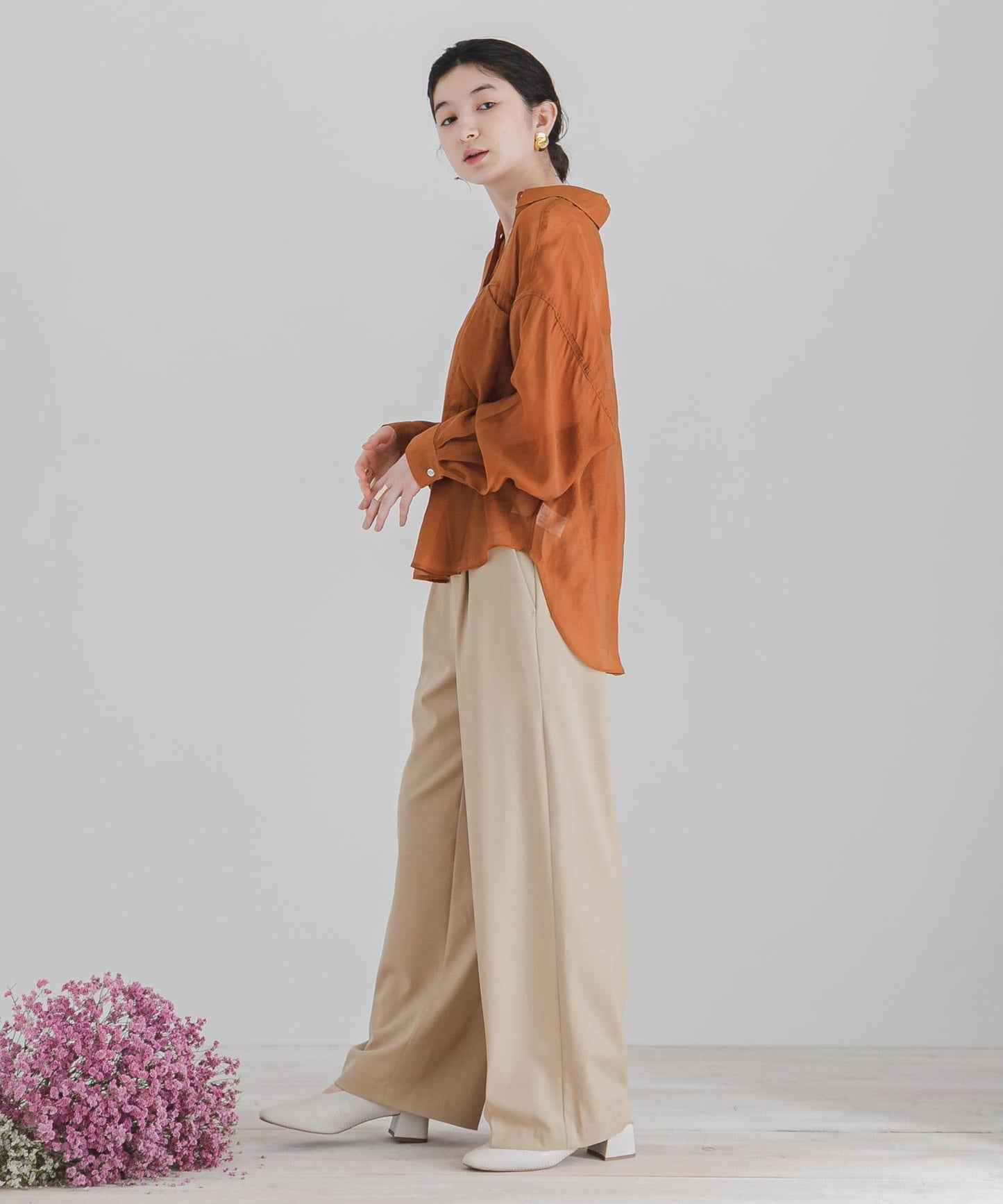 CARREMAN寬鬆長褲