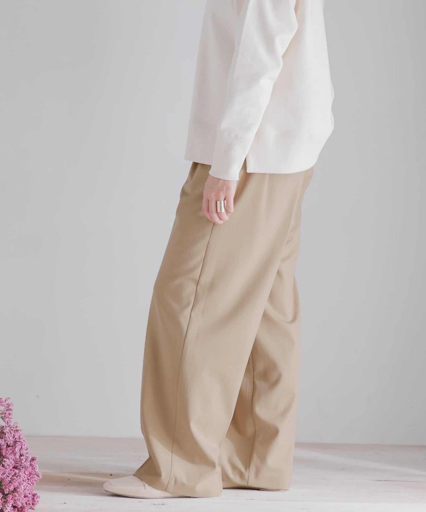 CARREMAN寬鬆長褲