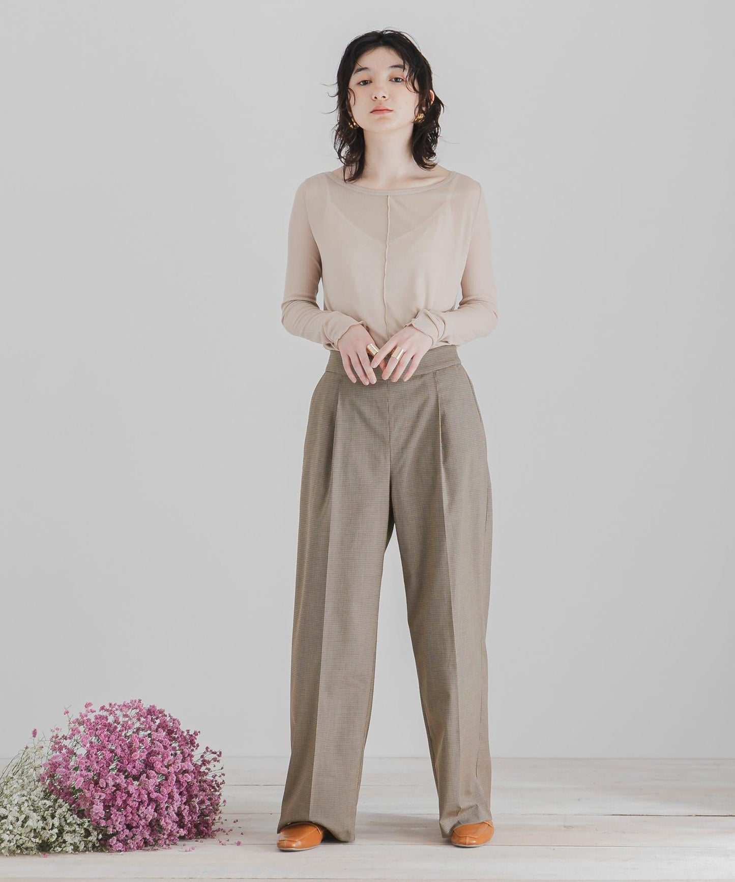 CARREMAN寬鬆長褲