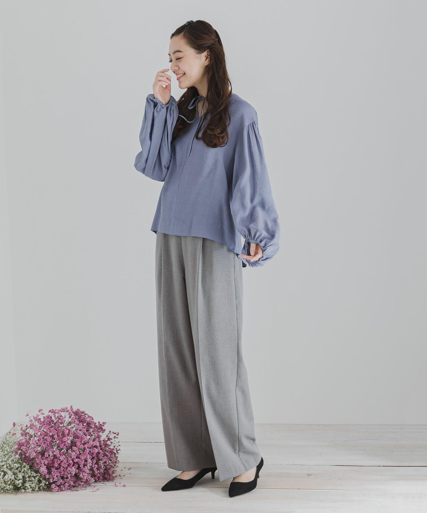 CARREMAN寬鬆長褲