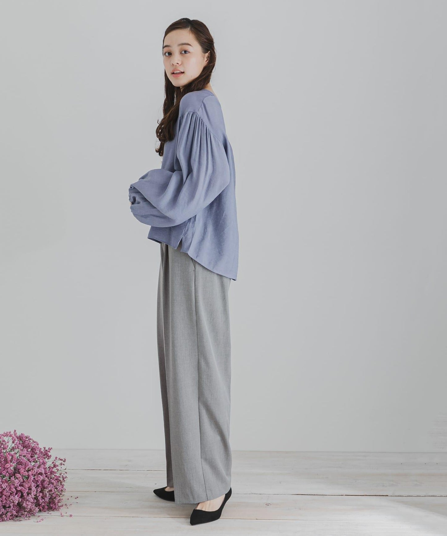 CARREMAN寬鬆長褲