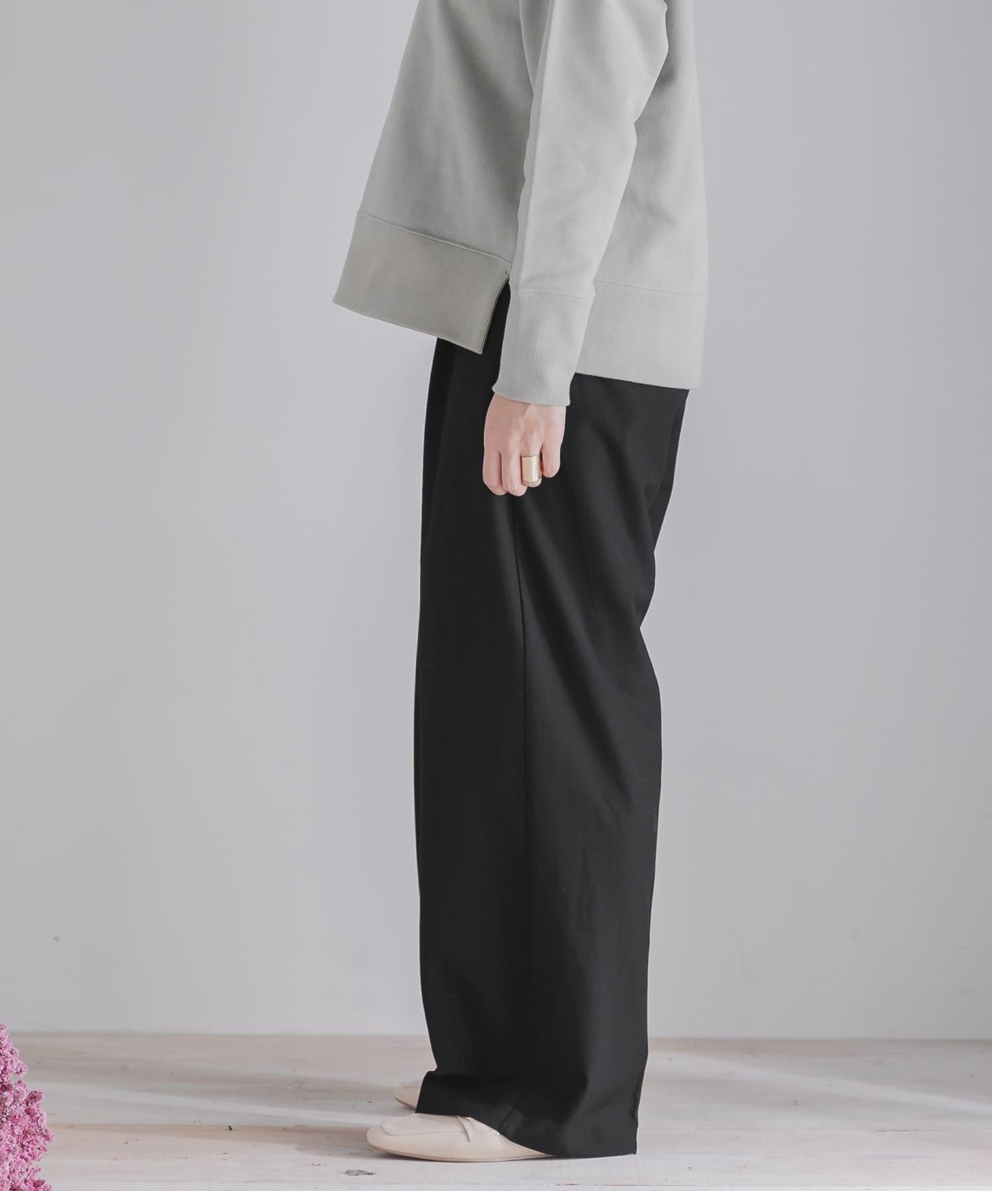 CARREMAN寬鬆長褲