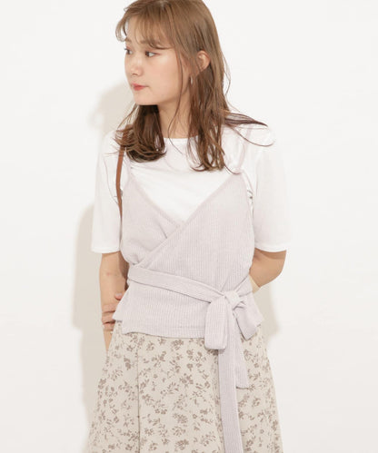 裹身式套裝上衣