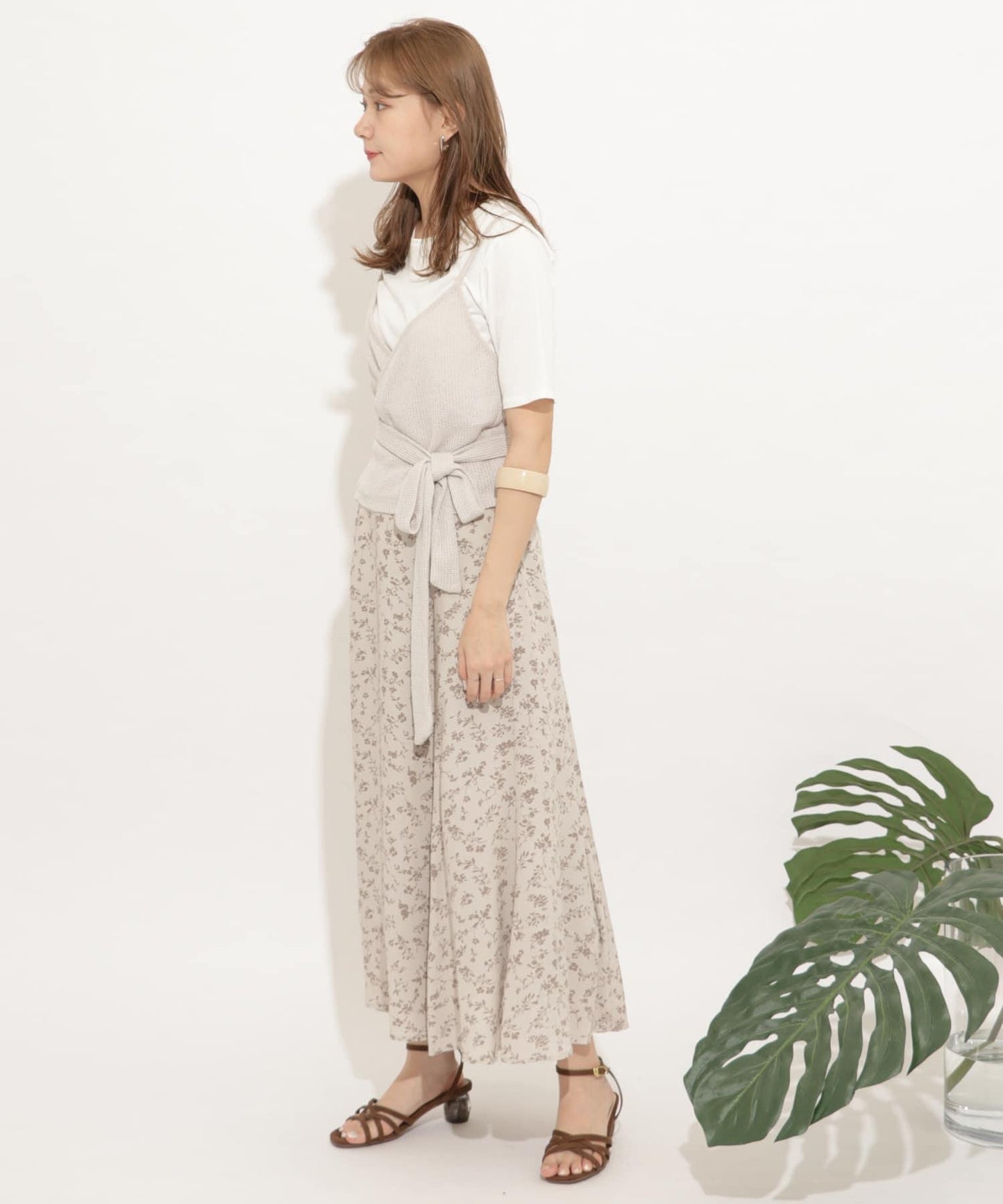 裹身式套裝上衣