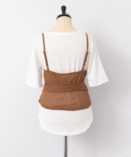 裹身式套裝上衣