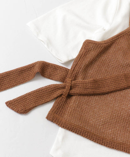 裹身式套裝上衣