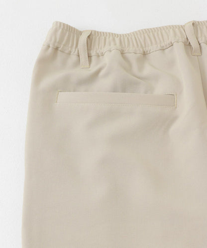 『イージーケア』雙褶寬鬆長褲